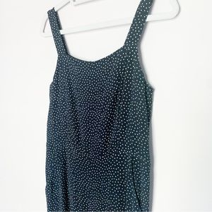 LOFT Square Dot Summer Jumpsuit